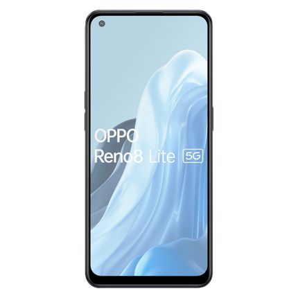 Full Cover Screenprotector Oppo Reno8 Lite Tempered Glass - black - Casebump