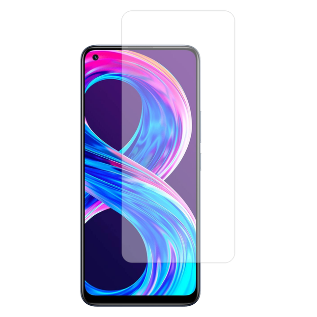 Tempered Glass Realme 8 Pro Screenprotector - Casebump