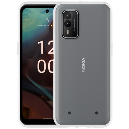 Nokia XR21 Soft TPU Case - Clear - Casebump