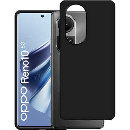 Oppo Reno10 5G Soft TPU Case - Black - Casebump