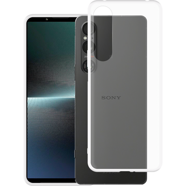 Sony Xperia 1 V Soft TPU Case - Clear - Casebump