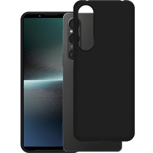 Sony Xperia 1 V Soft TPU Case - Black - Casebump