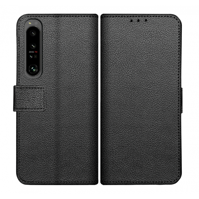 Sony Xperia 1 IV Wallet Case (Black) - Casebump