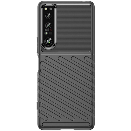 Sony Xperia 1 IV TPU Grip Case (Black) - Casebump