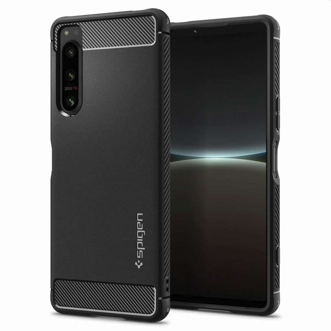 Spigen Rugged Armor Case Sony Xperia 5 IV (Black) ACS04552 - Casebump