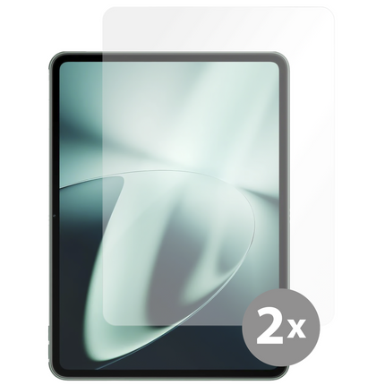 OnePlus Pad Tempered Glass -  Screenprotector - Clear - 2 Pack - Casebump