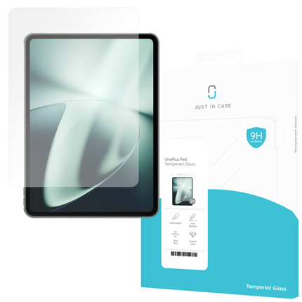 OnePlus Pad Tempered Glass -  Screenprotector - Clear - 2 Pack - Casebump