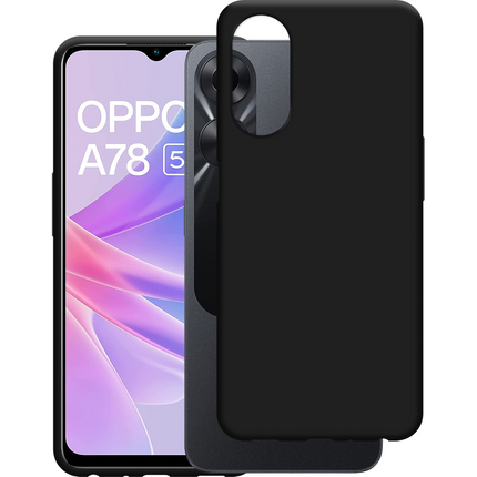 Oppo A78 5G Necklace TPU Case - Black - Casebump