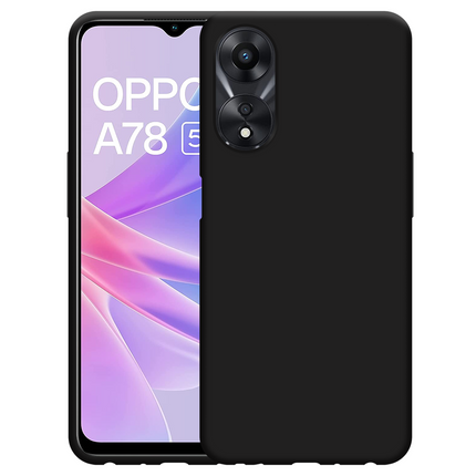 Oppo A78 5G Necklace TPU Case - Black - Casebump