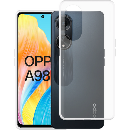 Oppo A98 5G Necklace TPU Case - Clear - Casebump