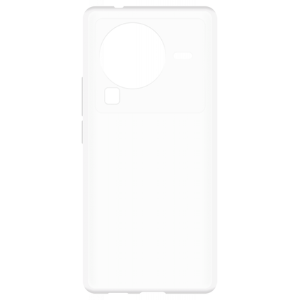 Vivo X80 Pro Soft TPU Case with Strap - (Clear) - Casebump