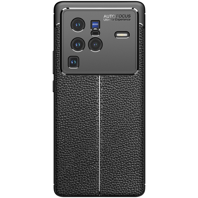 Vivo X80 Pro Soft Design TPU Case (Black) - Casebump