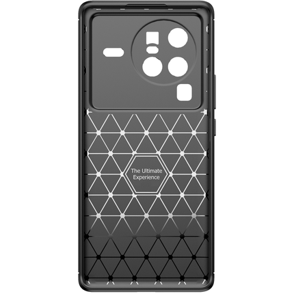 Vivo X80 Pro Soft Design TPU Case (Black) - Casebump