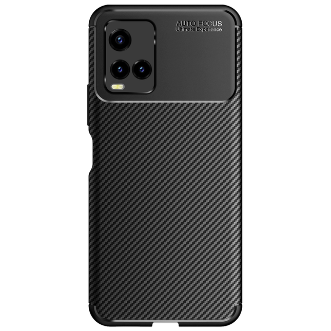 Vivo Y33s Rugged TPU Case (Black) - Casebump