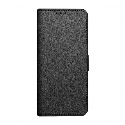 Vivo Y76 Wallet Case (Black) - Casebump