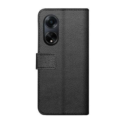 Oppo A98 5G Classic Wallet Case - Black - Casebump