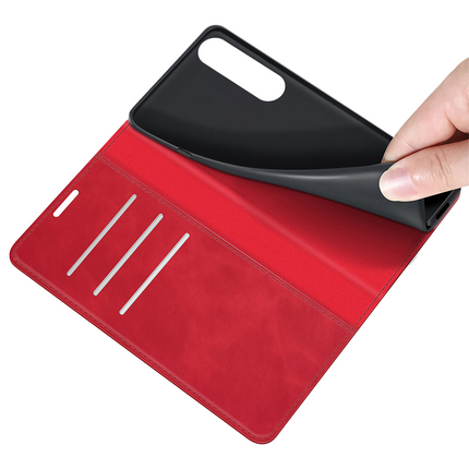 Sony Xperia 1 V Magnetic Wallet Case - Red - Casebump