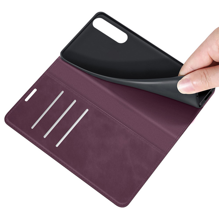 Sony Xperia 10 V Magnetic Wallet Case - Purple - Casebump