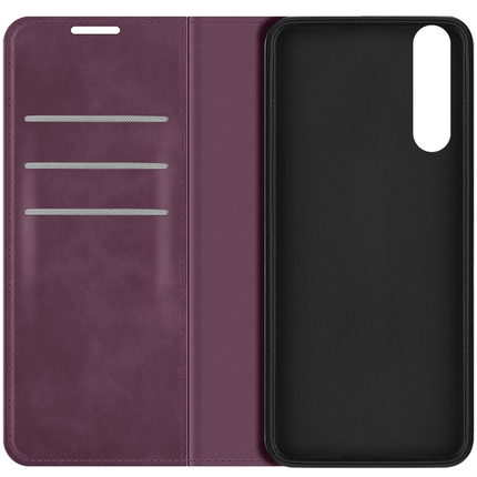 Sony Xperia 10 V Magnetic Wallet Case - Purple - Casebump