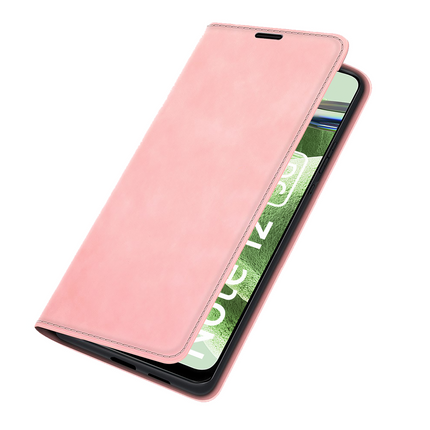 Xiaomi Redmi Note 12 5G Magnetic Wallet Case - Pink - Casebump