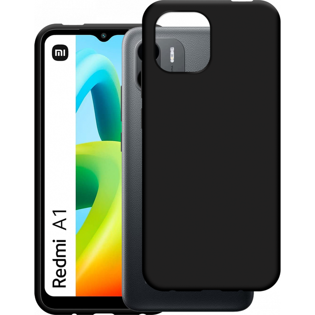 Xiaomi Redmi A1 Soft TPU Case (Black) - Casebump