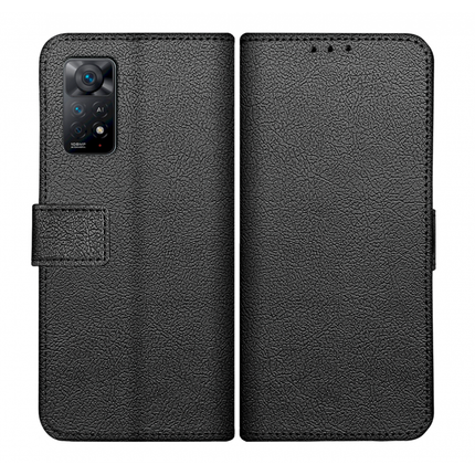 Xiaomi Redmi Note 11 Pro/11 Pro 5G Wallet Case (Black) - Casebump