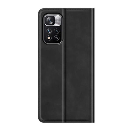 Xiaomi Redmi Note 11 Pro+ Wallet Case Magnetic - Black - Casebump